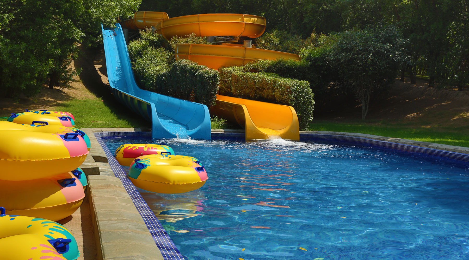 Aqua park at The Oasis